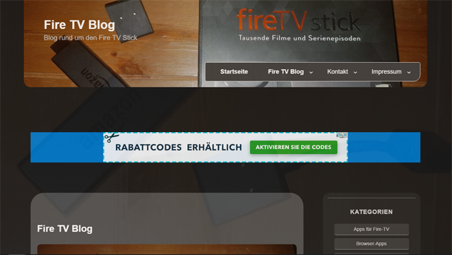 Screenshoot - Fire TV Blog