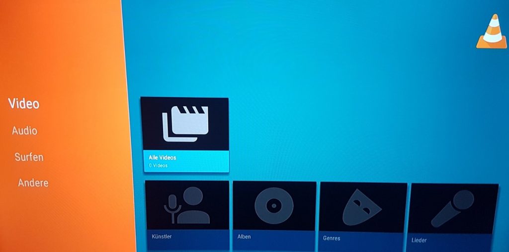 VLC ist ein Media Player app für den Fire TV Stick